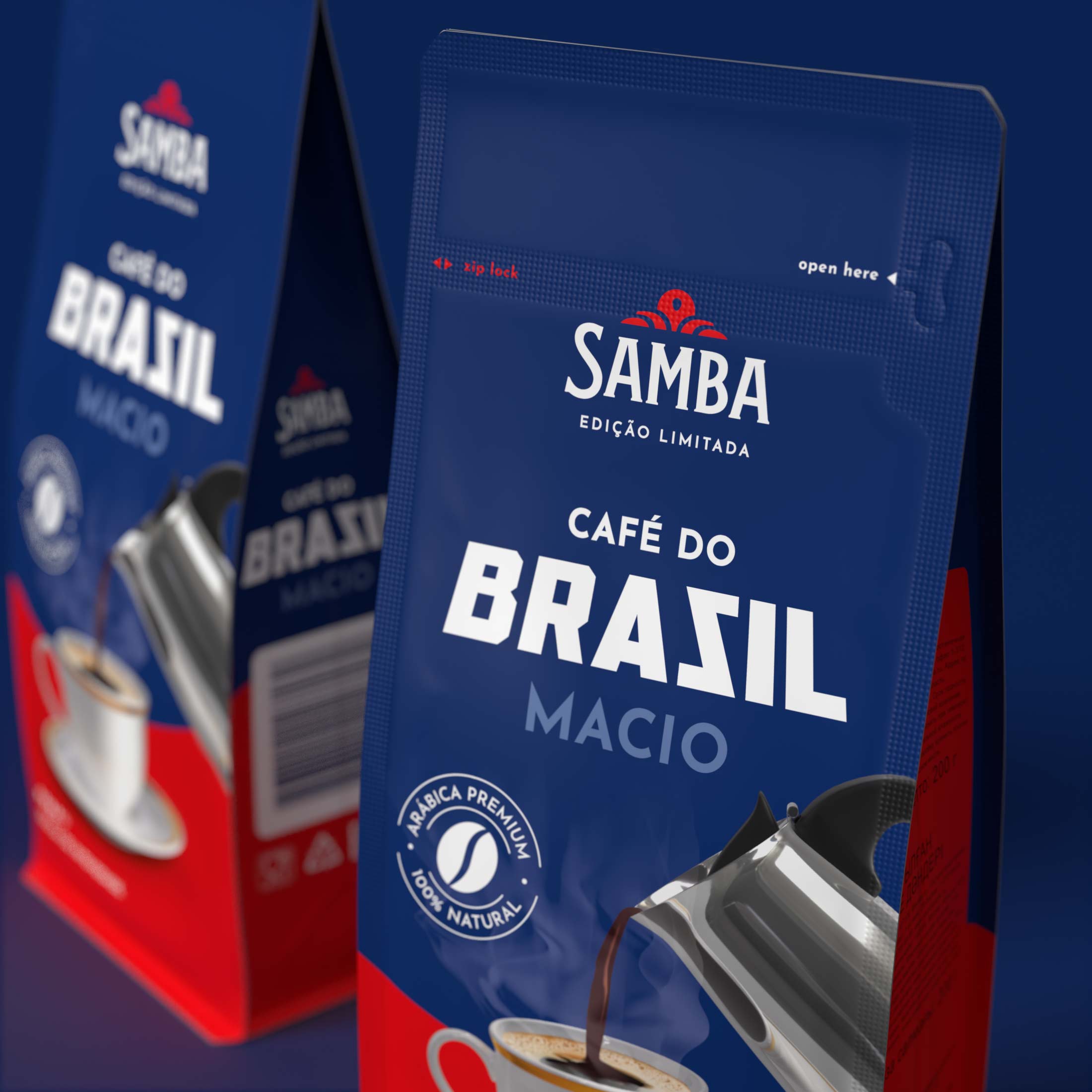 Samba Cafe Brazil Macio